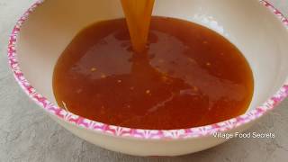 Original Samosa Meethi Chutney Recipe by Mubashir Saddique  Village Food Secrets [upl. by Haldi]