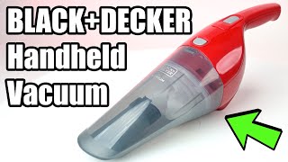 BLACKDECKER Handheld Vacuum REVIEW HNV220BCZ26FF [upl. by Ramel]