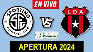 SPORTING VS ALAJUELENSE EN VIVO 🔴 APERTURA 2024 JORNADA 11 LIGA PROMERICA COSTA RICA ▶️ DONDE VER [upl. by Philipson]