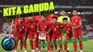 Kita Garuda Lirik Lagu Timnas Indonesia Piala Dunia 2026 [upl. by Atilrak]