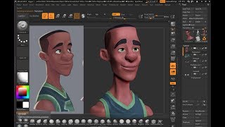 Personaje en cartoon en Zbrush [upl. by Shelah425]