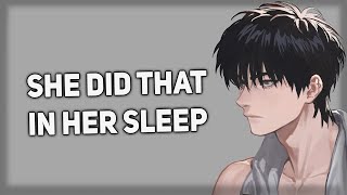 Boyfriend notices you cuddling him in your sleep Sleepy Voice ASMR Boyfriend [upl. by Wivestad]