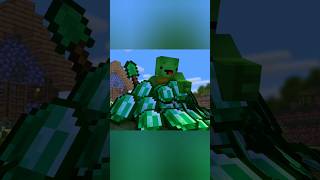 Mikey and JJ are now millionairesMinecraft animation game minecraft shorts mikey jj [upl. by Vallo]