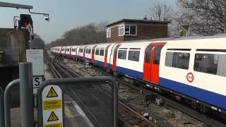 Piccadilly Line 1973TS 880 Coming out of Rayners Lane Sidings [upl. by Jacquelyn973]