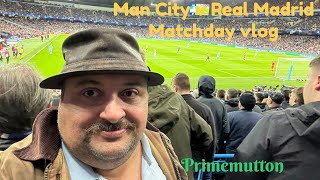 Manchester City 11 Real Madrid Champions League Matchday Vlog City fail to batter the door down [upl. by Nahtanoj610]