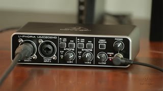 UMC202HD How To  Recording and Overdubs in Logic Pro [upl. by Acirahs]