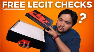 How to Legit Check your Sneakers for Free Jordans Yeezys Nike Etc [upl. by Arac]