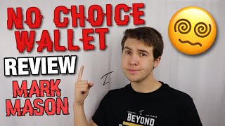 No Choice Wallet by Tony Miller amp Mark Mason  Magic Trick Review [upl. by Ille584]