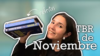 La TBR de Noviembre  Refritos de otras TBR [upl. by Junette271]