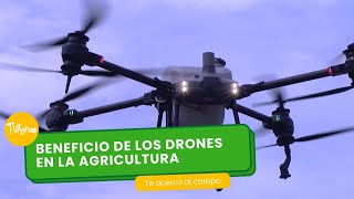 Beneficio de los drones en la agricultura  TvAgro por Juan Gonzalo Angel Restrepo [upl. by Acirfa]