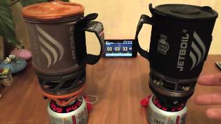 Jetboil SOL vs Jetboil ZIP  тест на время закипания и расход газа часть 2 [upl. by Howund]