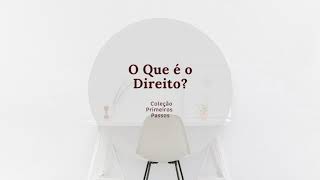 O QUE É O DIREITO  Coleção Primeiros Passos  AUDIOLIVRO [upl. by Nitsyrc]