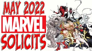 Marvel Solicitations For May 2022 SpiderMan Avengers Moon Knight XMen [upl. by Weatherby]