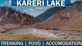 Kareri Lake Trek Part1  The unexplored gem of Dhauladhar ranges [upl. by Neelyar59]