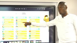 Saddick Adams Reveals His Group Of Death in AFCON 2023 Draw [upl. by Celia147]