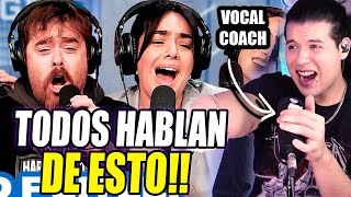 EL COVER DEL QUE HABLAN TODOS ANGELA LEIVA MIGUE GRANADOS quotVIVO POR ELLAquot Vocal Coach  Ema Arias [upl. by Erbua]