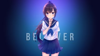 Nightcore  Believer Romy Wave Cover NSG Remix [upl. by Starling718]