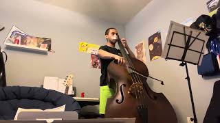 Bass Solos Rigadoon  Suzuki Book 2 [upl. by Anawyt371]