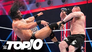 Drew McIntyre’s most impactful Claymores WWE Top 10 April 7 2021 [upl. by Eutnoj]