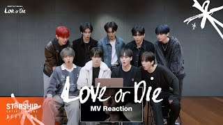 CRAVITY 크래비티 Love or Die MV Reaction Love or Die MV 리액션 [upl. by Colin]