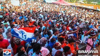 BawumiaNAPO gets Massive support from Offinso Youth during campaign tour [upl. by Eirrek]