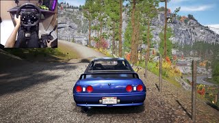 Nissan Skyline R32 GTR  CarX Street  Logitech g920 gameplay [upl. by Elacsap]