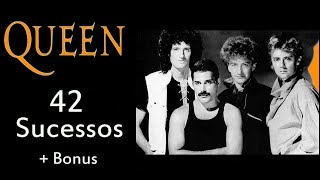 QUEEN  42 Sucessos Bonus REPOST [upl. by Assirrak]