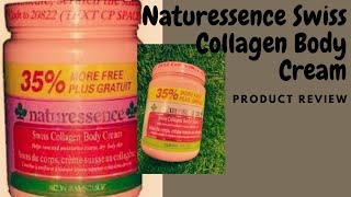 Affordable skin firming body cream Naturessence Swiss Collagen Body Cream Review [upl. by Mullane]