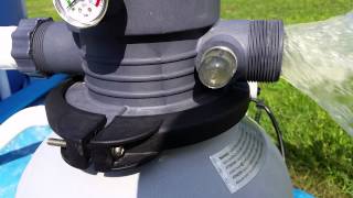 How to backwash sand filter [upl. by Aiynot]