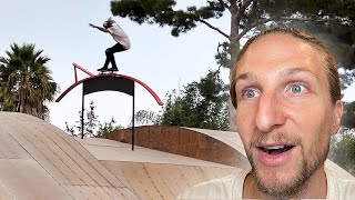 Insane Mega Ramp Action with Elliot Sloan [upl. by Oribelle]