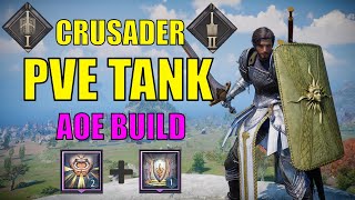 Sword amp Shield and Greatsword PVE Tank Build  Throne and Liberty [upl. by Adnohsat]