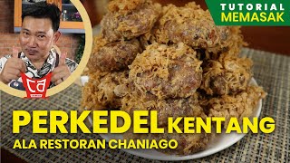 Resep Perkedel Kentang ala Restoran Padang  UDA AWAL [upl. by Genet]