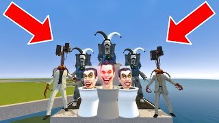 Spartan Kicking All Newly Infected Skibidi Toilets Into a Giant Water Pit  Others in Garrys Mod [upl. by Edelsten577]