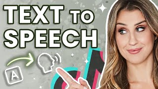 How to Use TikTok Text to Speech [upl. by Onia984]