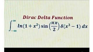 How to evaluate integrals involving Dirac delta function  Problem 8 [upl. by Naara]