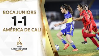 BOCA vs AMÉRICA DE CALI 11  RESUMEN  CONMEBOL LIBERTADORES FEM 2023 [upl. by Quintana]