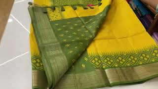 Anupama – Ikkat Border Printed Sarees [upl. by Esile592]