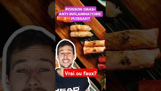 🍣🐟POISSON GRAS  Antiinflammatoire puissant👌 [upl. by Nelly]