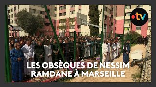 Obsèques du chauffeur de VTC abattu froidement à Marseille par un adolescent [upl. by Nicoline]