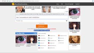 Pagina Para Descargar Videos De Youtube A MP4 o MP3 [upl. by Acinomed]