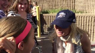 Meeting Kristin Chenoweth after the Phoenix Symphony [upl. by Learsiy]