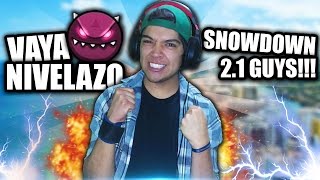 EL NIVEL DE LA 21 l SNOWDOWN EPIC LEVEL [upl. by Castara]