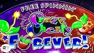 VGT Crazy Cherry Forever Double Up Session at Winstar Casino [upl. by Naujaj]