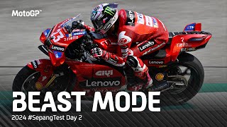 MotoGP™ HIGHLIGHTS 🔥  2024 SepangTest Day 2 [upl. by Placido]