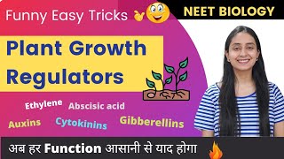 Super Easy Tricks to Learn All PLANT HORMONES Functions  NEET BIOLOGY [upl. by Akinyt167]