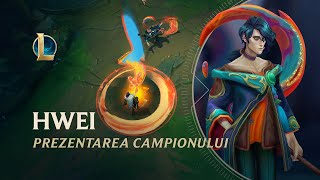 Prezentarea campionului Hwei  Gameplay – League of Legends [upl. by Brittni]