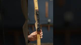 Super weird 2 piece bow hickory and bamboo bowmaking woodworking archery [upl. by Marta]