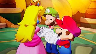 Mario and Luigi rescue Princess Peach in Mario amp Luigi Brothership HD [upl. by Notlrak]