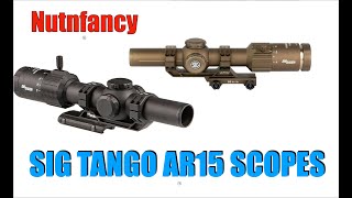 AR15 Heavenly Match Sig Tango MSR Tango Scopes [upl. by Anitsirhcairam]