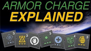 Armor Charge EXPLAINED  Armor Charge Beginner Guide  New Mods Explained Destiny 2 [upl. by Fahland]